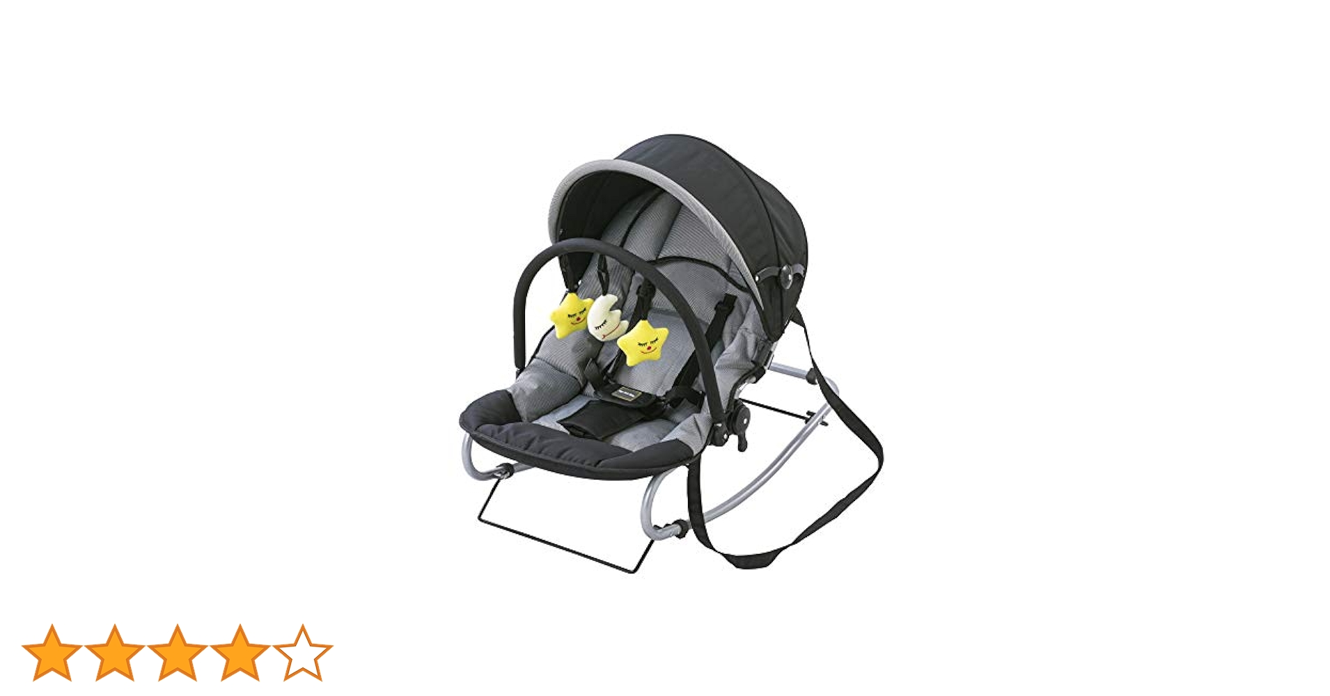 カトージ ベビーバウンサー NewYorkBaby ブラック　0か月 03900 Amazon | カトージ ベビーバウンサー NewYorkBaby ブラック(New